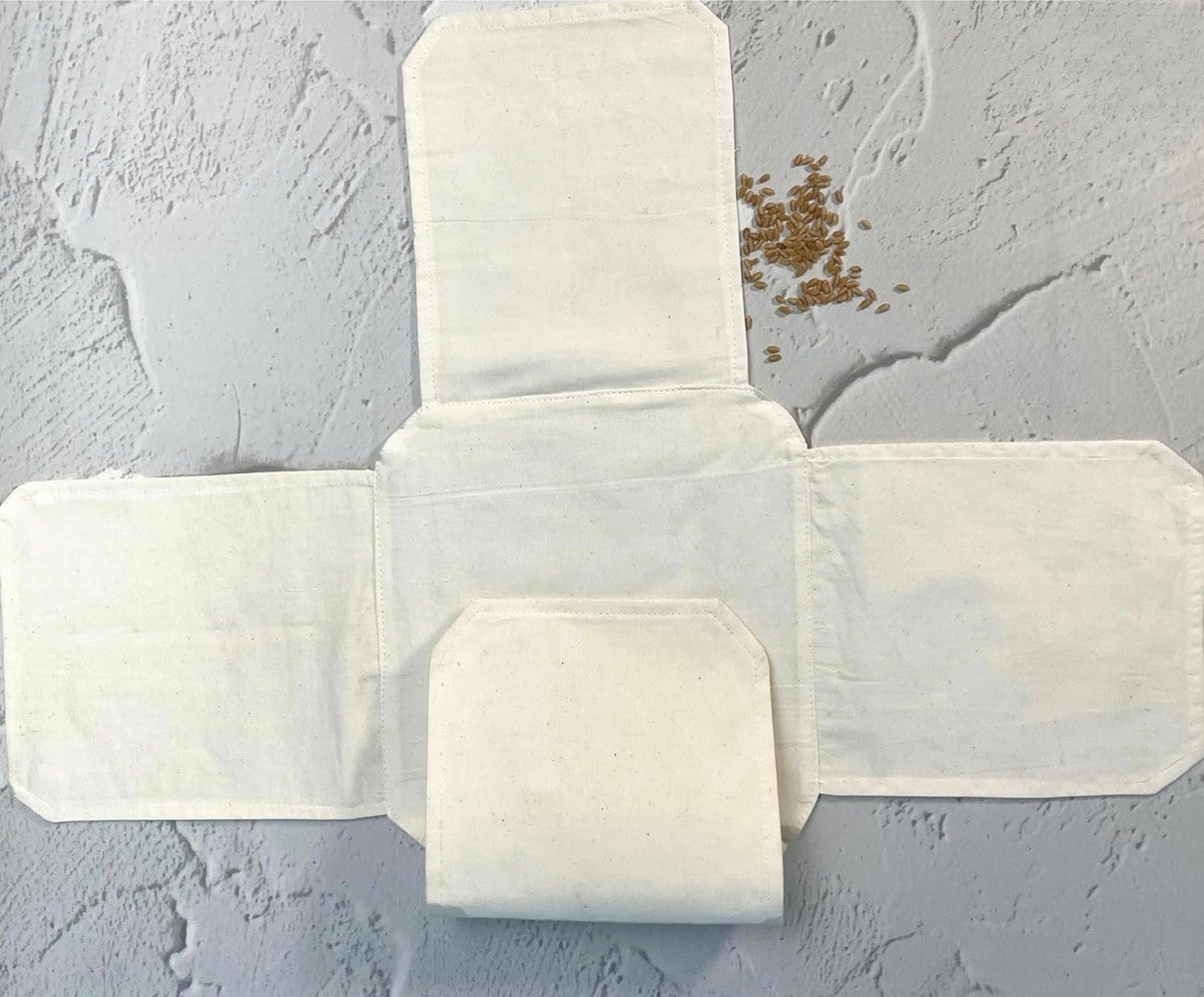 The FreshFold™ Muslin Roti Pouch ( Pack of 5 )