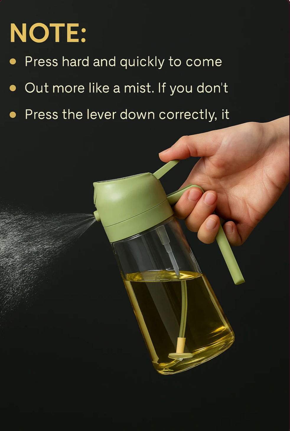 The CheatCode Pump & Prep Oil Spray