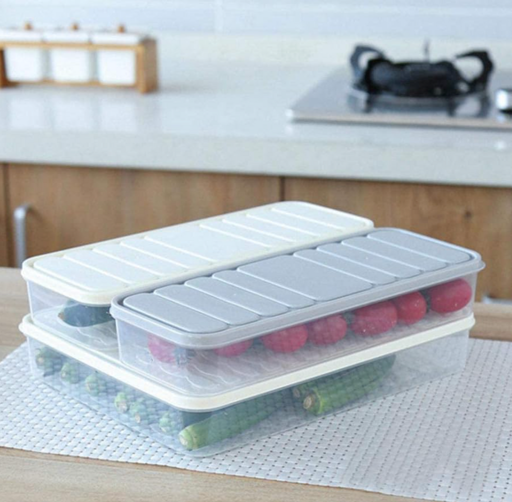 The CheatCode Plastic Storage Containers with Lid (Set of 3)