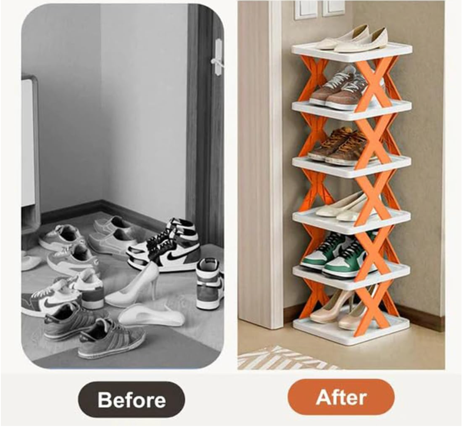 The CheatCode 6-Layer Shoe Rack